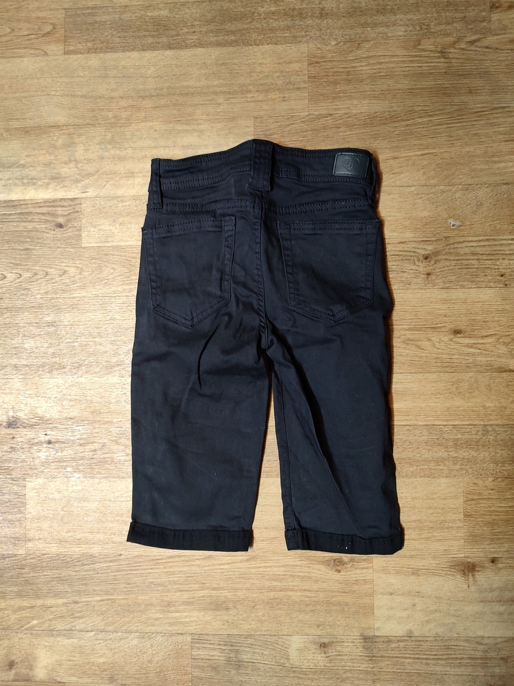 Celebrity Pink Black Kids Capri Shorts